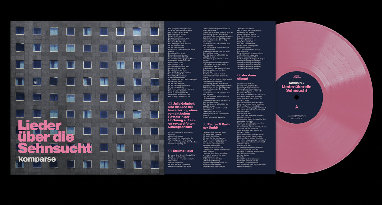 Komparse – Lieder über die Sehnsucht · Vinyl/CD
