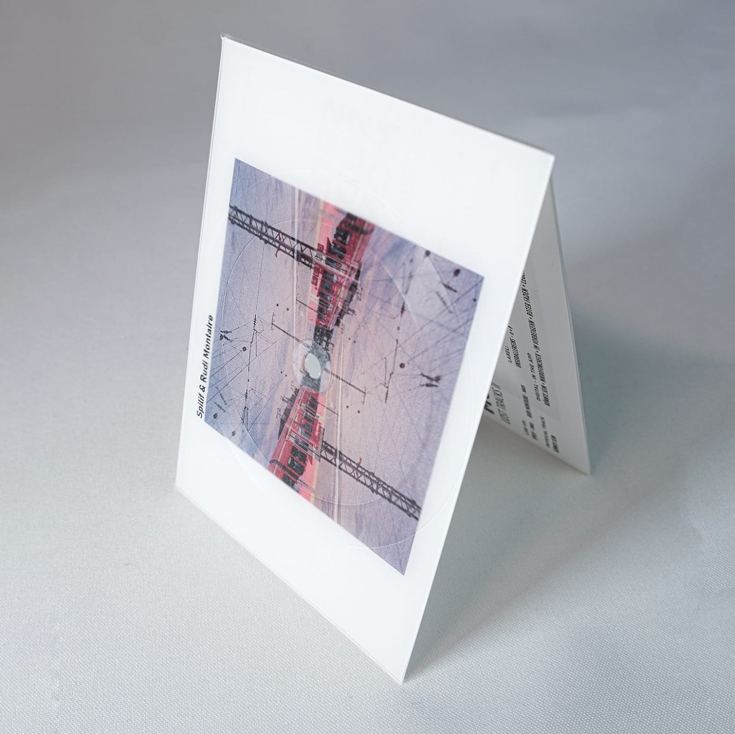 Spilif & Rudi Montaire - lost tracks II · Vinyl-Postkarte