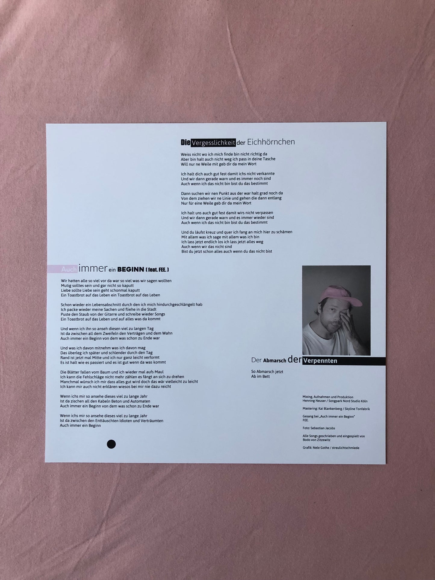 Komparse - Glaub morgen is auch Kirmes · Vinyl